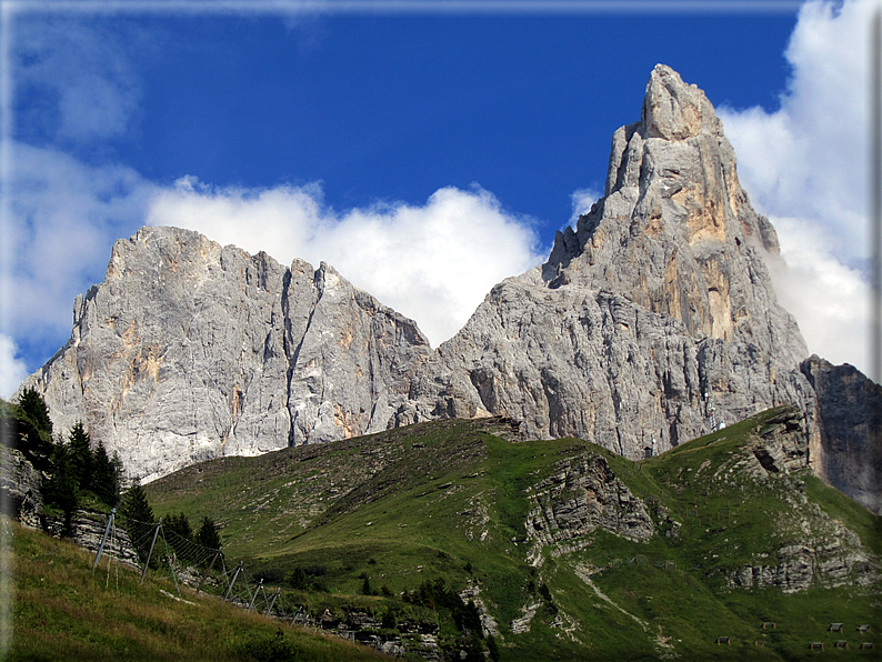 foto Passo Valles, Cima Mulaz, Passo Rolle